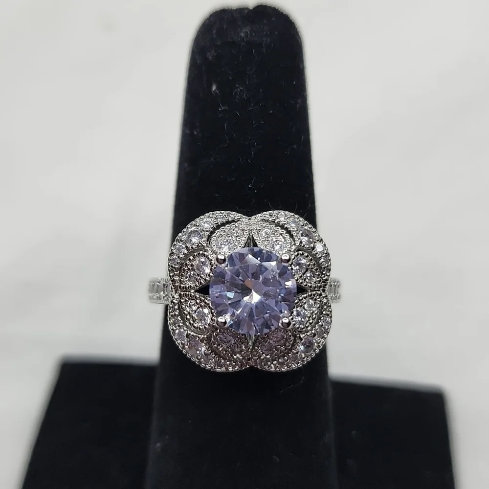 🎄NWT ART DECO DIAMOND RING🎄